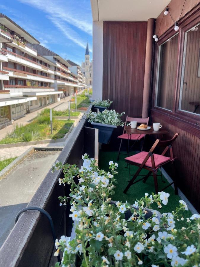 Appartement De Charme Au Pied De La Basilique Saint Remi ランス エクステリア 写真